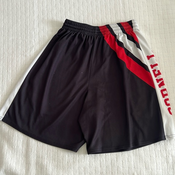 Cornell University LAX shorts - Boys Large (men’s small) - Black/Red/White - Picture 2 of 5